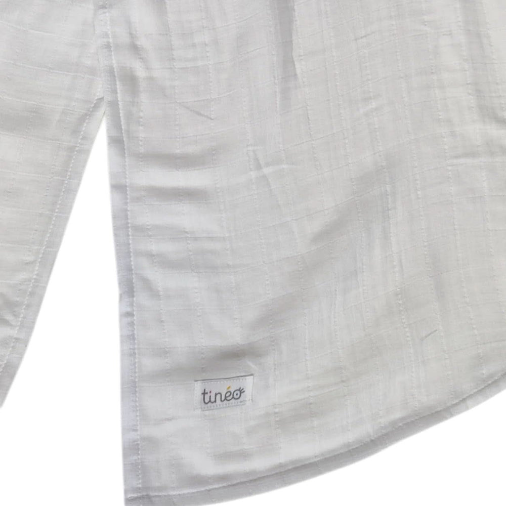 Ammehåndklæde, hvidt Tilbehør Mad og Amning Bebe Naty Shop