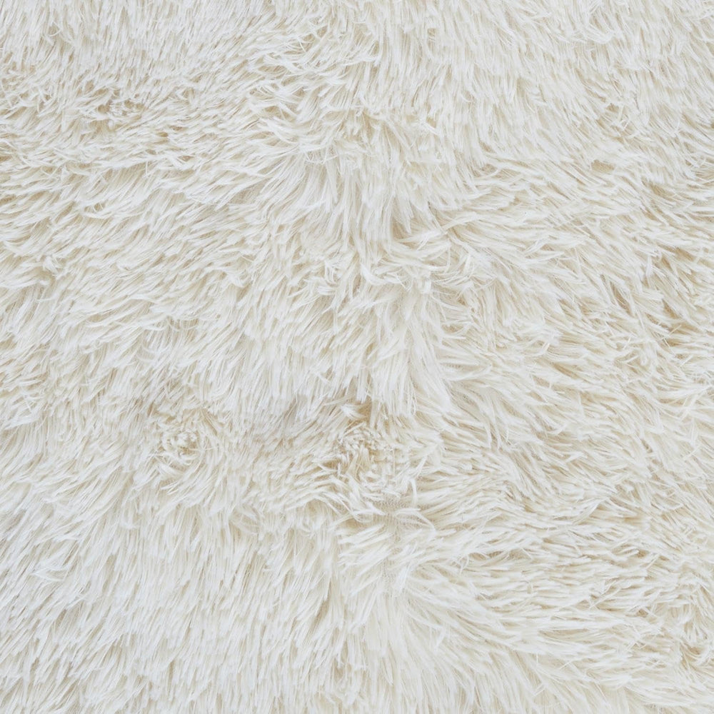 HOME DECO FACTORY Quilt med langt hår, 220Cm X 240Cm, beige Dyner og dyner Naty Shop