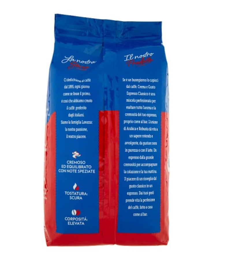 Lavazza Espresso Crema e Gusto (fasole intreaga punga de 1 kg)