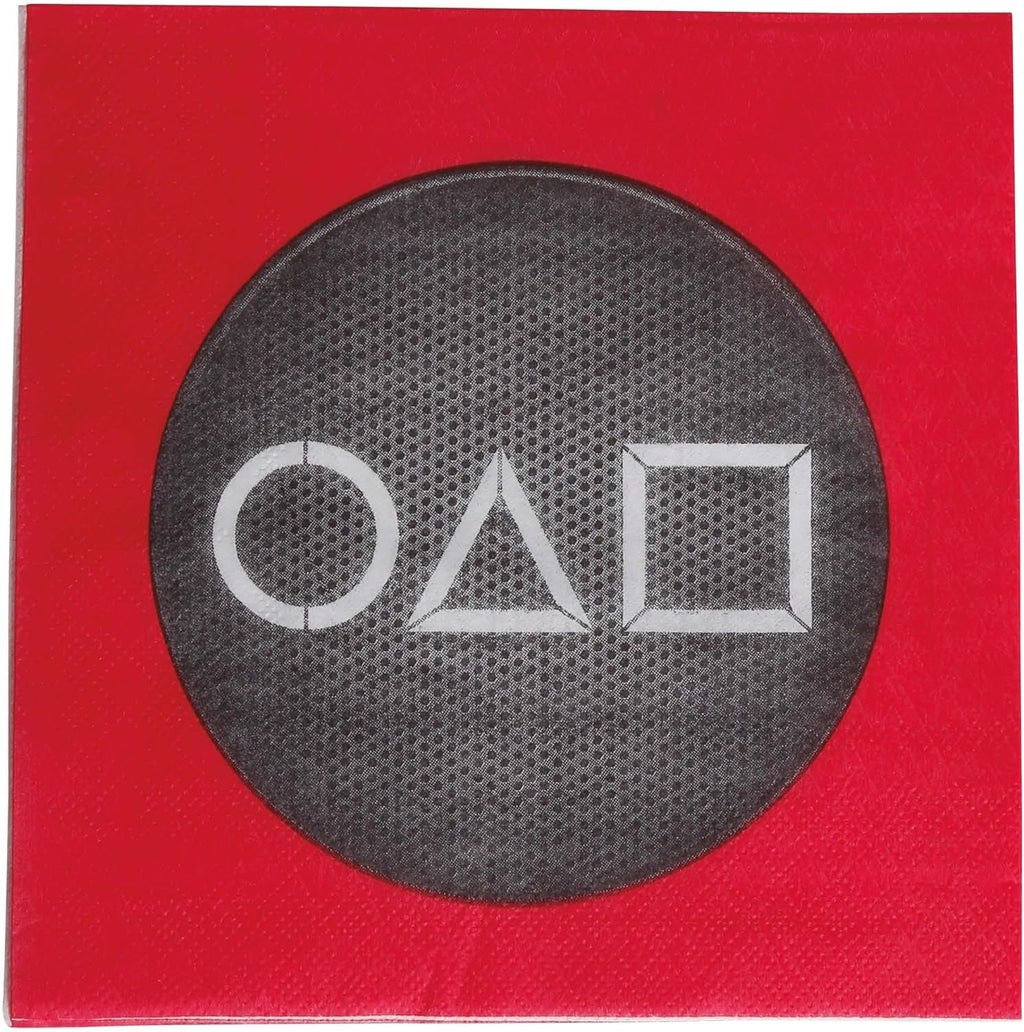 | 20 Șervețele Happy New Year (16X16 Cm) - Decorațiuni de masă pentru petreceri de Revelion - Ideal pentru evenimente și sărbători - Negru și auriu