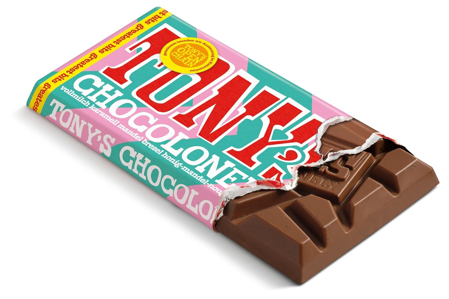 Tony's Chocolonely - Sødmælk "Greatest Bits" 90g