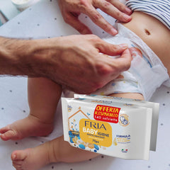 Vådservietter, pakke med 2 (144 servietter)