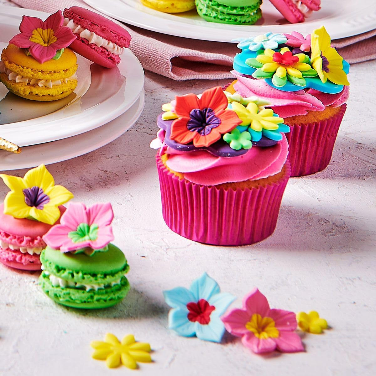Colorant alimentar Funcakes Gel Vanilie Alb: Colorant alimentar foarte concentrat pentru aluat, cremă, fondant, marțipan, produse de patiserie, dozare ușoară, picături individuale pentru a crea culori vibrante, Halal, 30 g