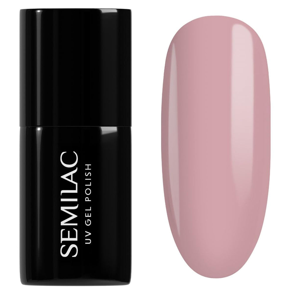Semilac UV Nagellack Hybrid 404 Black Beans Muffin 7ml Kollektion Tastes of Fall