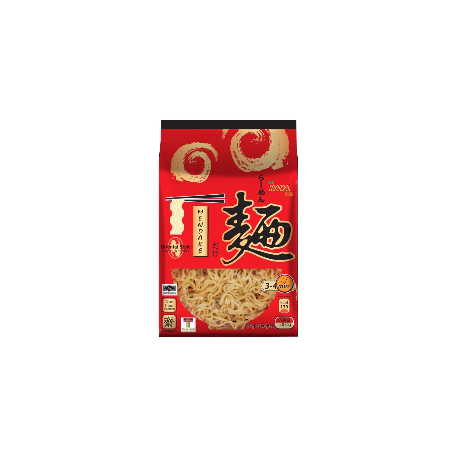 MAMA - Mendake Oriental Style Nudler - 1 x 1 kg
