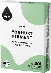 Bio Joghurtferment Vegan – 6x5g – Starterkulturen für 30L plantebaseret Joghurt – ohne tierische Zusätze – DE-ÖKO-013 certificeret