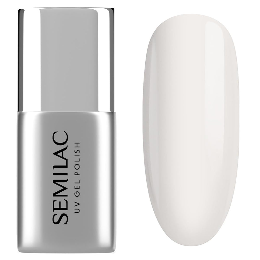 Semilac Top Coat Neglelak 7ml, Innovativ, UV/LED, Hybrid Neglelak, Blank finish, Beskytter, Gennemsigtig
