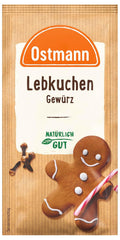 Ostmann Gewürze – Lebkuchen-Gewürz | Gewürzmischung für Leb- und Honigkuchen | Ideel til kager & desserter om vinteren og juletid 15 g i pose
