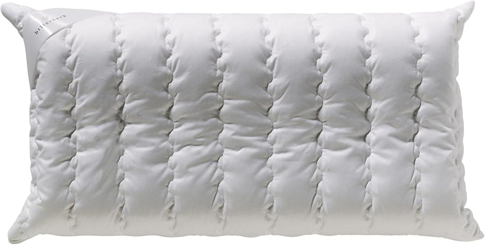 Billerbeck Pillow S20 Latex - Pernă pentru gât în 40 X 80 Cm - Pernă pentru susținerea gâtului cu miez moale din latex, alb Perne standard Naty Shop Spumă Visco