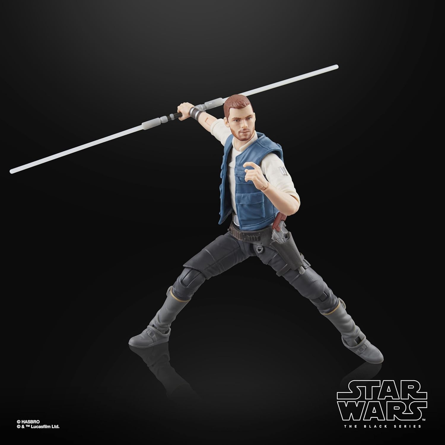 Star Wars Black Series Cal Kestis, Turgle & Skoova Stev, Star Wars Jedi: Survivor Collectible Action Figurer (Skala 15 Cm) Action Figurer Naty Shop