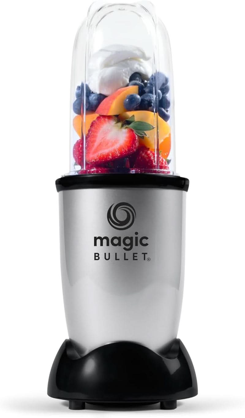 Magic Bullet, elektrisk blender, 200 Watt Kitchen Naty Shop Grey Grundpakke