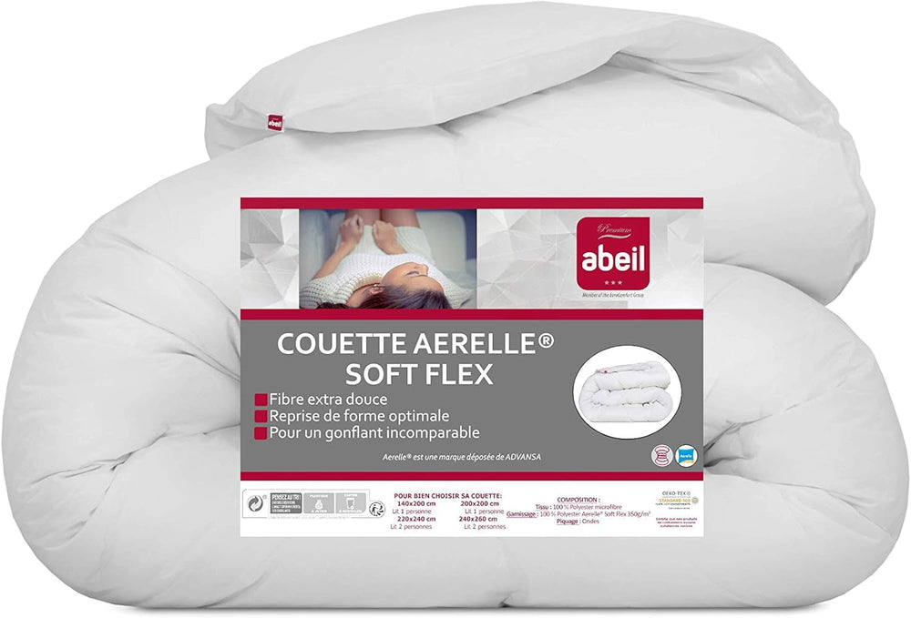 Soft Flex quilt, polyester, hvid, 240 X 260 cm Naty Shop quilts og quilts 240 X 260 Cm