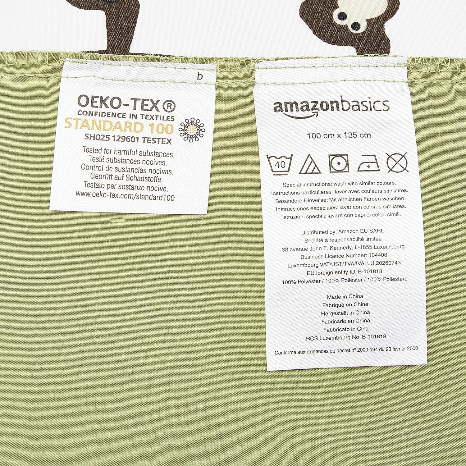 Amazon BASONS BASON Naty Shop sengesæt i mikrofiber