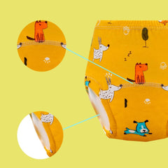 Pottetræningsbukser, vores børn pottetræningsbukser (2-3 år, 7 stykker, farve: flerfarvet, størrelse S)