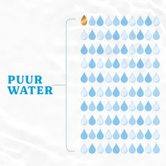 Huggies Pure Baby Wipes 18 Pack (1008 Wipes i alt) - 99% rent vand - Duftfri til skånsom rensning og beskyttelse - Naturlige servietter