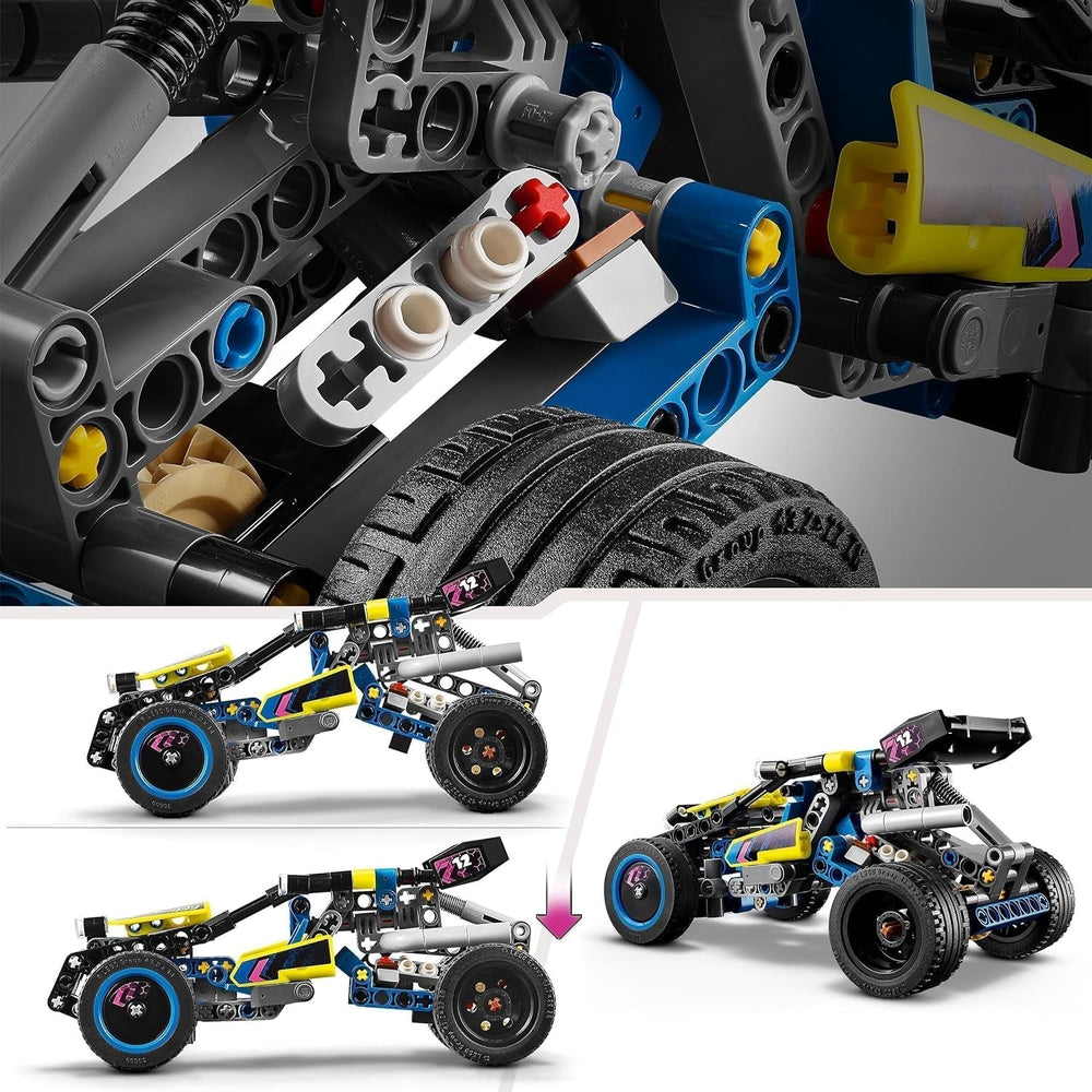 LEGO Technic Offroad Racing Buggy Billegetøj til børn Buggy Racing Car Byggesæt Gave til drenge og piger 8 år gammel Rallybil Model 42164 Byggesæt Besuche den LEGO-Store