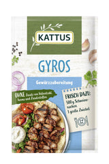 - Gyros Gewürzzubereitung | Krydderi til 3-4 portioner | Ohne Zusatz von Fefeextrakt, Aroma og Zusatzstoffer | 25 g i pose