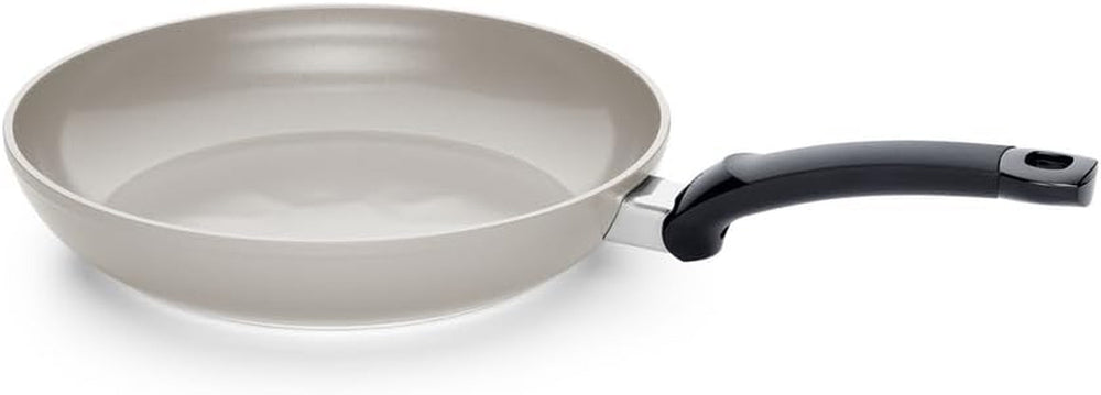 Fissler Ceratal Classic set 2 piese, aluminiu, cu acoperire ceramică (24+28 Cm), antiaderente - inducție, gri Oale si Tigai Naty Shop
