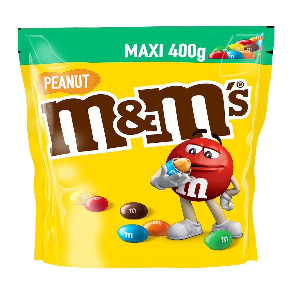 M&M'S sprøde, chokoladechips med sprød kerne Naty Shop Peanut Chocolate Candies 400G