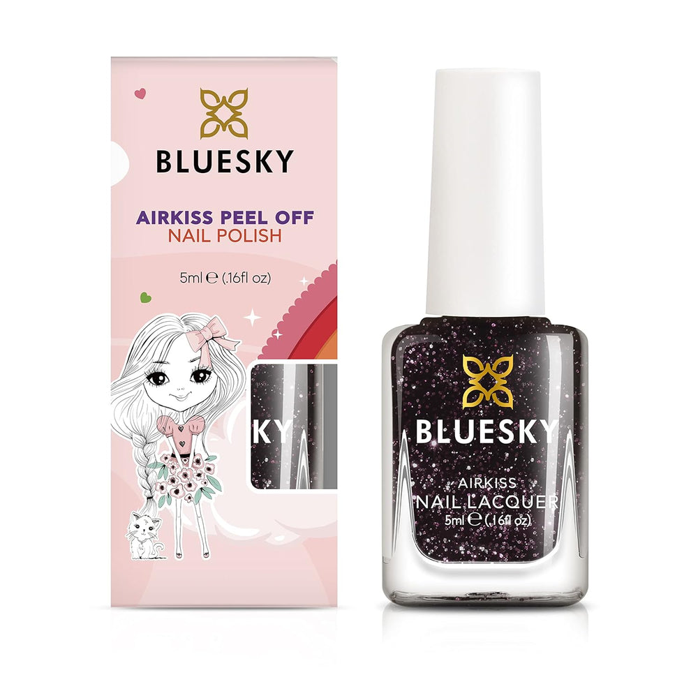 Bluesky Kids Neglelak - Stardust Brown, Let at påføre, Ikke-giftig, Vandbaseret, Flad neglelak til børn, 5 ml, 1 pakke