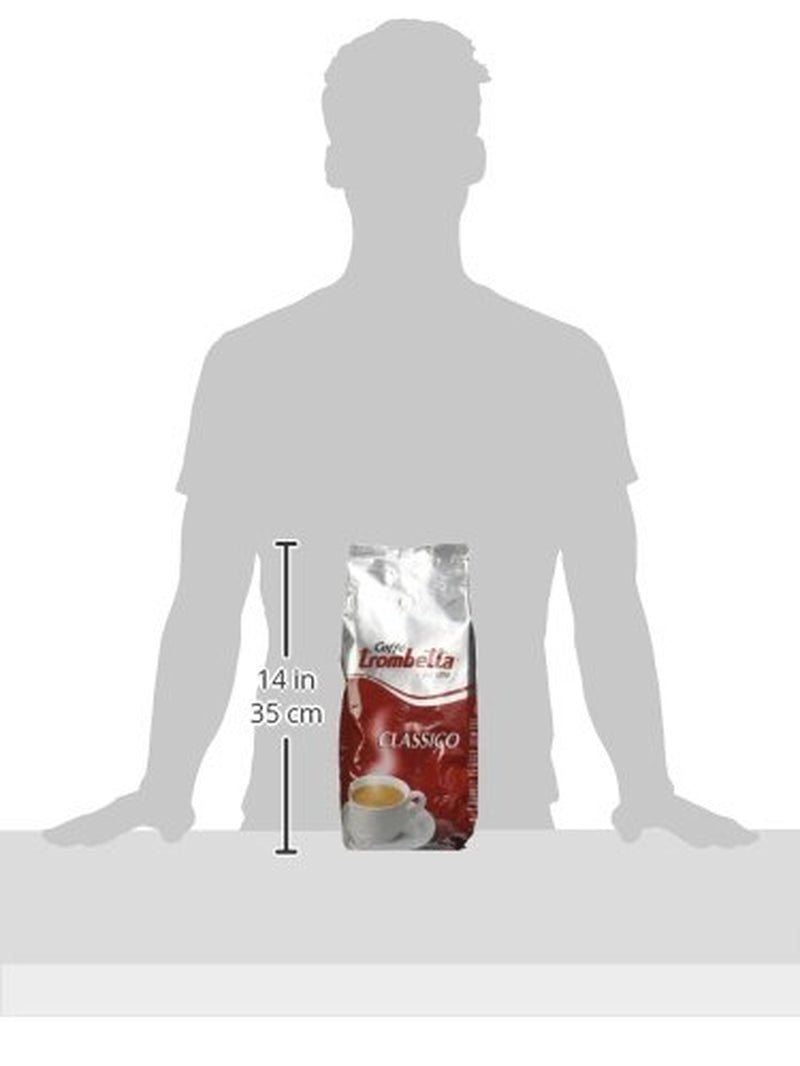 Caffè Trombetta Italien Kaffee Geröstete Kaffeebohnen, klassisch. Eine perfekte Harmonie zwischen Aroma und Körper - 1 kg