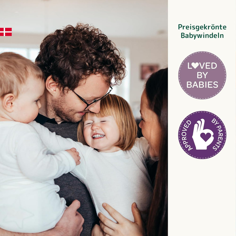 Bambo Nature bleer, størrelse 5 (11-17 kg) - Månedlig æske med 95 | Bleer med forbedret lækagebeskyttelse | Ultimativ komfort og frihed for aktive børn | Dermatologisk testede bleer