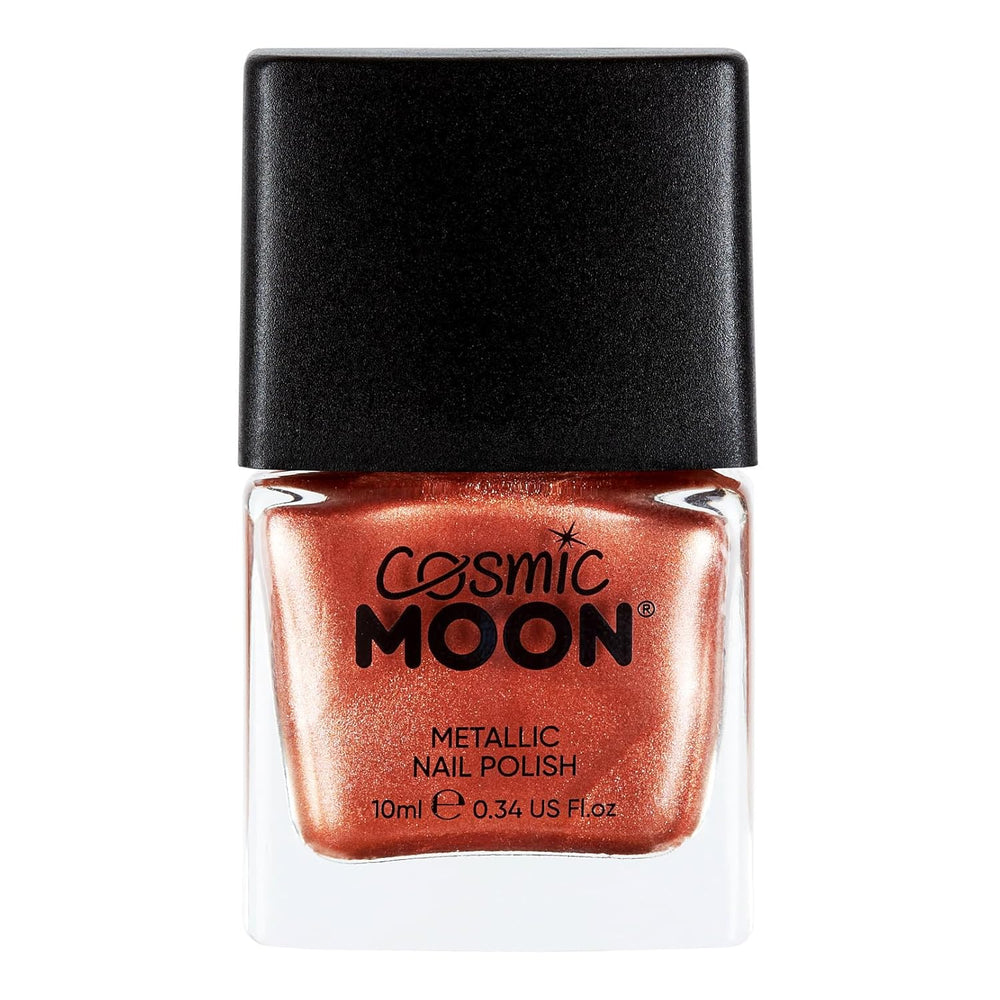 - Metallisk neglelak - 10 ml - Til fascinerende metalliske negle - Guld