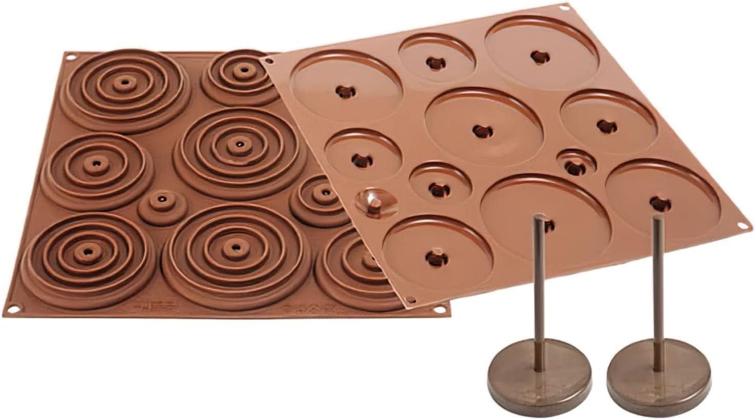 Silikomart 22.151.77.0065 C3D 01, 3D Chokoladetræ Køkken Naty Shop Æggetype træ