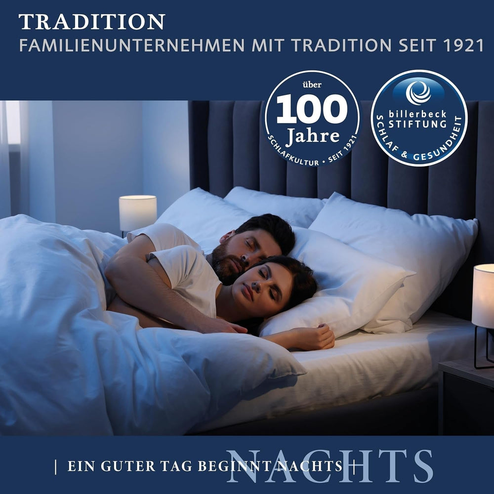 Billerbeck Lina Superlight quilt - Linneddyne - 155 X 220 Cm - Sommerdyne, kølende quilt, let sommerdyne - 70% hør, 30% bomuld, hvid Dyner og dyner Naty Shop