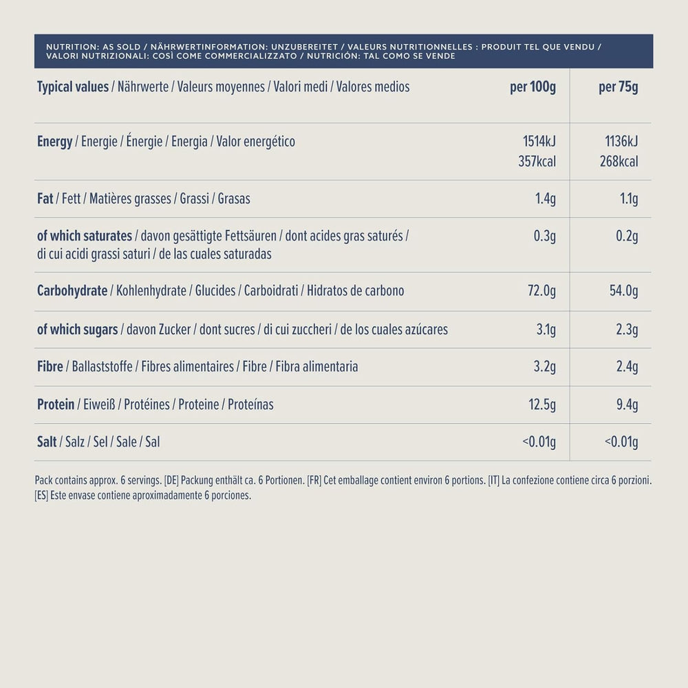 Lasagneplader fra Amazon, 500g
