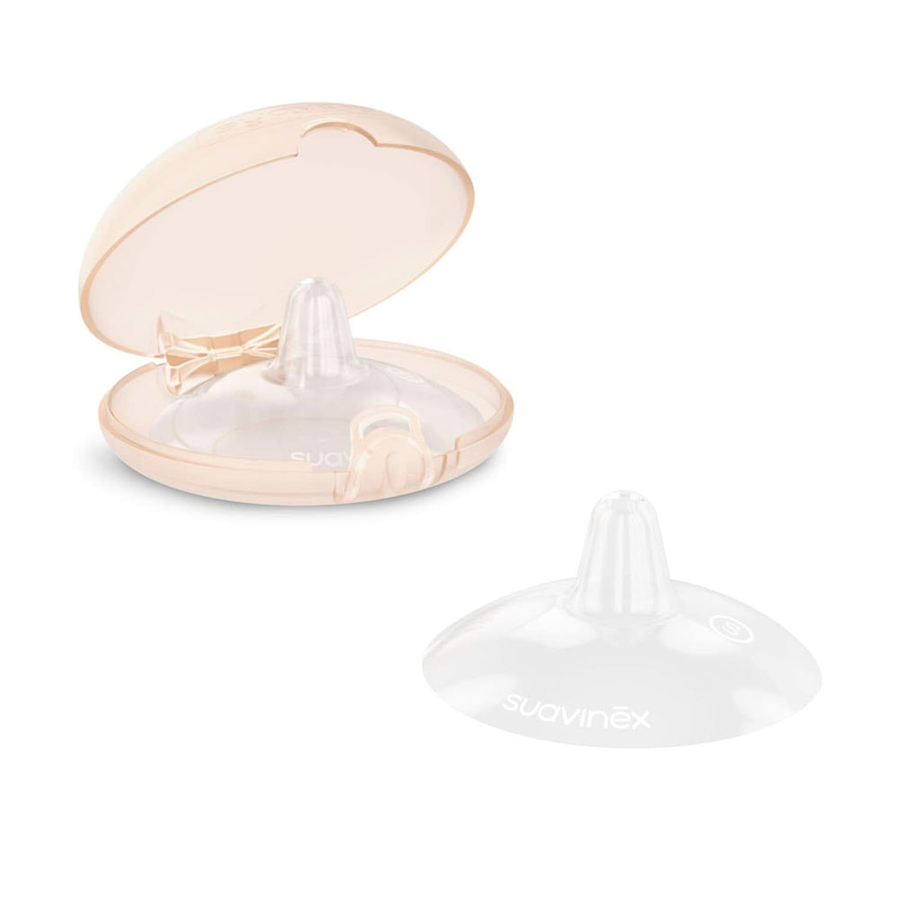 Suavinex Brustpolster Aus Silikon, Größe S, 2 Stück Tilbehør Mad og Amning Bebe Naty Shop