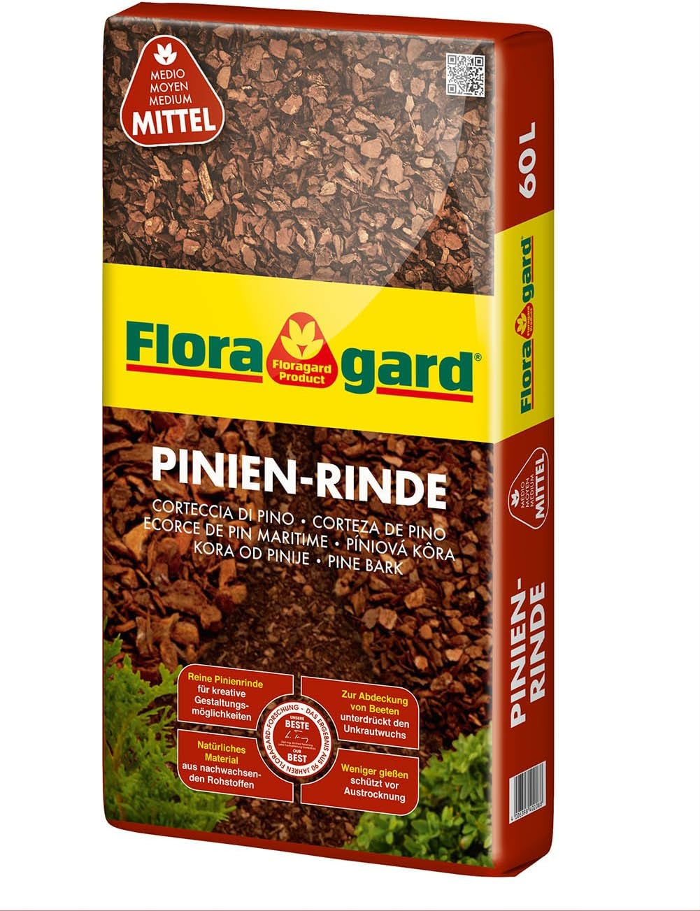 Floragard Perlite Perligran 200 L (2×100 L, 2–6 mm) – mineralsk jordforbedringsmiddel & Drainagezusatz für Garten, Anzucht, Zimmerpflanzen & Hydrokultur – sikrer løs struktur og god ventilation