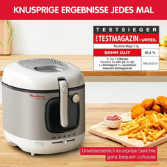 Frituregryde AM4800 Mega 2Kg, oliefrituregryde, lugtfilter, 1800 W Hvidevarer Naty Shop