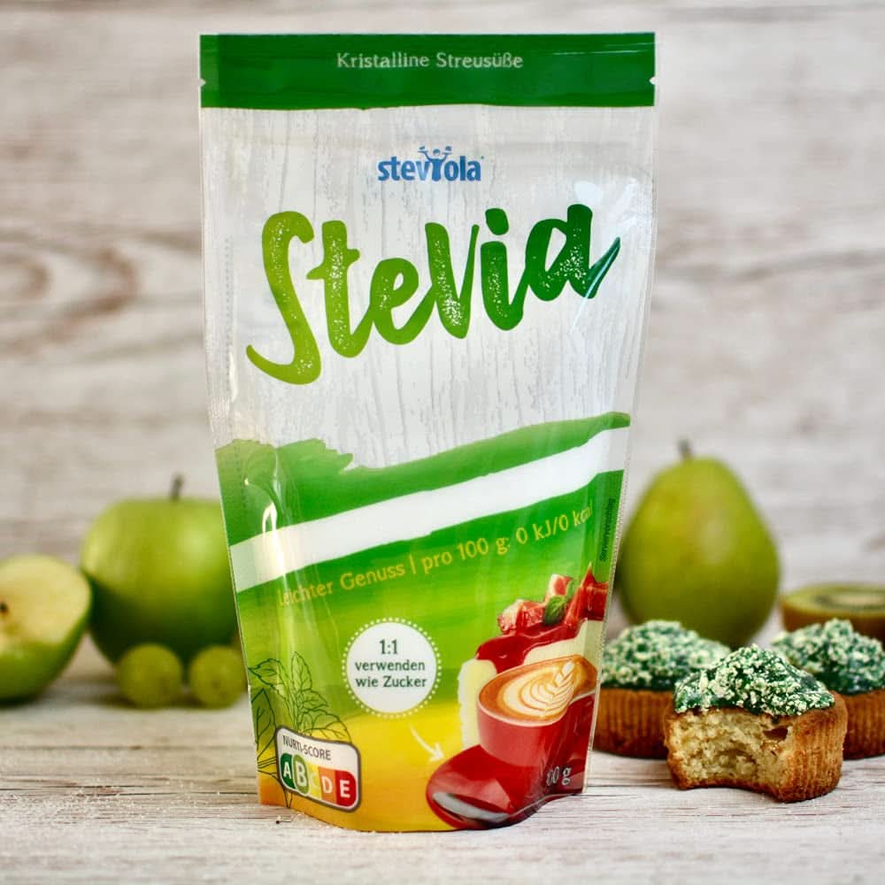 Steviola | Stevia sødemiddel | Kaloriefrit sødemiddel, 300 gram Sødestoffer Naty Shop