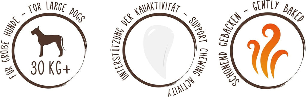 Sammy´S Müslitaler | Knusprig Gebackene Hundesnacks |5-Korn-Müslitaler Für Deine Große Fellnase (Ab 30 Kg) | 1 Kg Cereale Naty Shop