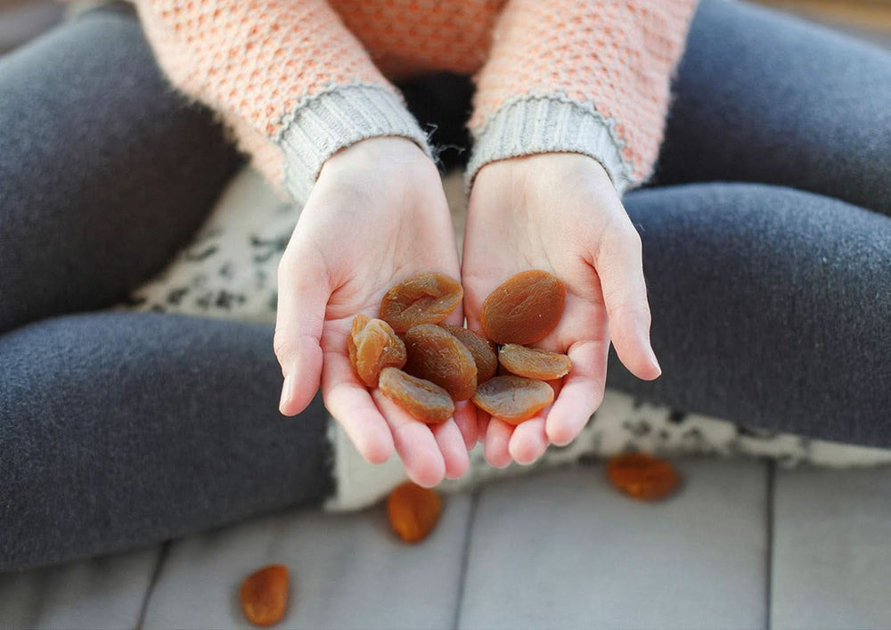Mundo Feliz, Tørrede abrikoser med gruber fra økologisk landbrug, 2 x 500 gram Tørrede produkter Naty Shop