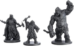 Fantasy Flight Games, The Lord of the Rings: Journeys to Middle Earth, Core Set, Expert Game, Dungeon Crawler, 1-5 spillere, alderen 14+, 60+ minutter, tysk, flerfarvet.