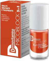Microblock 3 i 1 neglesvamp Neglelak Mørkeorange neglemiddel mod neglesvamp 5ml 16 farver