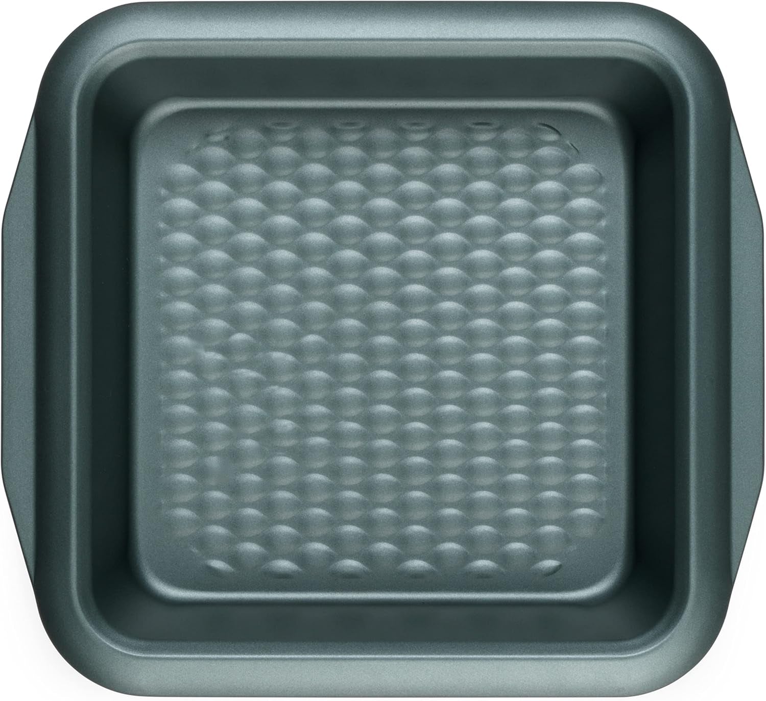 Progress BW09819G2EU7 Shimmer Kollektion, Runde Backform Aus Kohlenstoffstahl Mit Antihaftbeschichtung, Ideal Für Pies, Kuchen, Torten Und Quiches, 28 Cm, Grün Forme og bageplader Naty Shop 27Cm Quadratische Pfanne