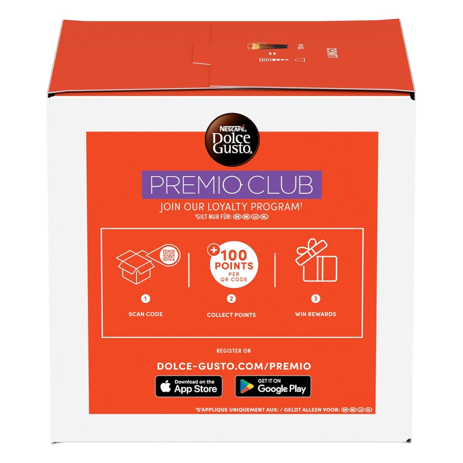 NESCAFÉ DOLCE GUSTO Lungo Kaffeekapseln 3er Pack (3 x 16 Kapseln)