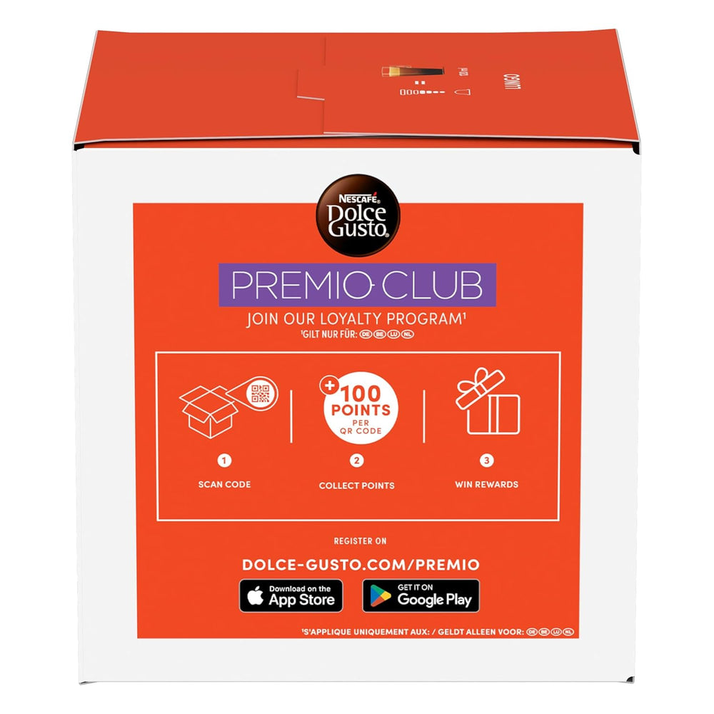 NESCAFÉ DOLCE GUSTO Lungo Kaffeekapseln 3er Pack (3 x 16 Kapseln)