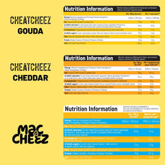 Cultured Foods Vegansk 3-er sæt Vegan Mac And Cheese, Gouda Sauce, Cheddar Sauce, Laktosefrei Glutenfrei MAC & CHEEZ CHEATCHEEZ