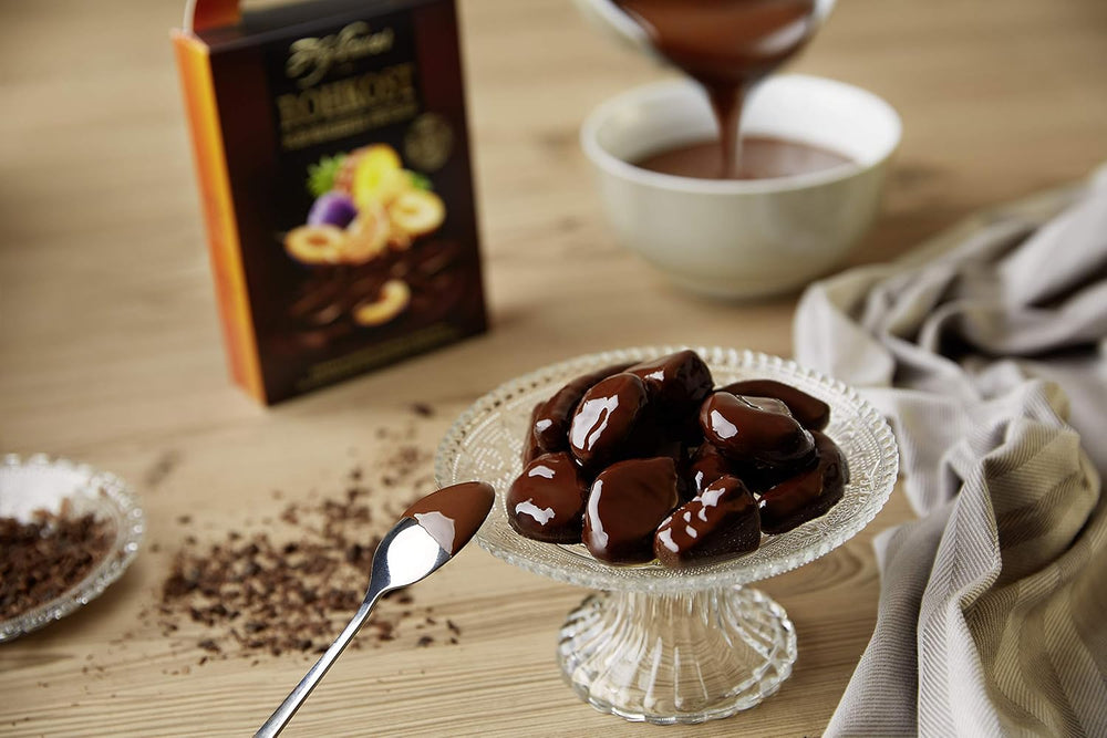 Hofbauer Wien Orangette rå, chokoladeovertrukne appelsinskiver, 1000 g