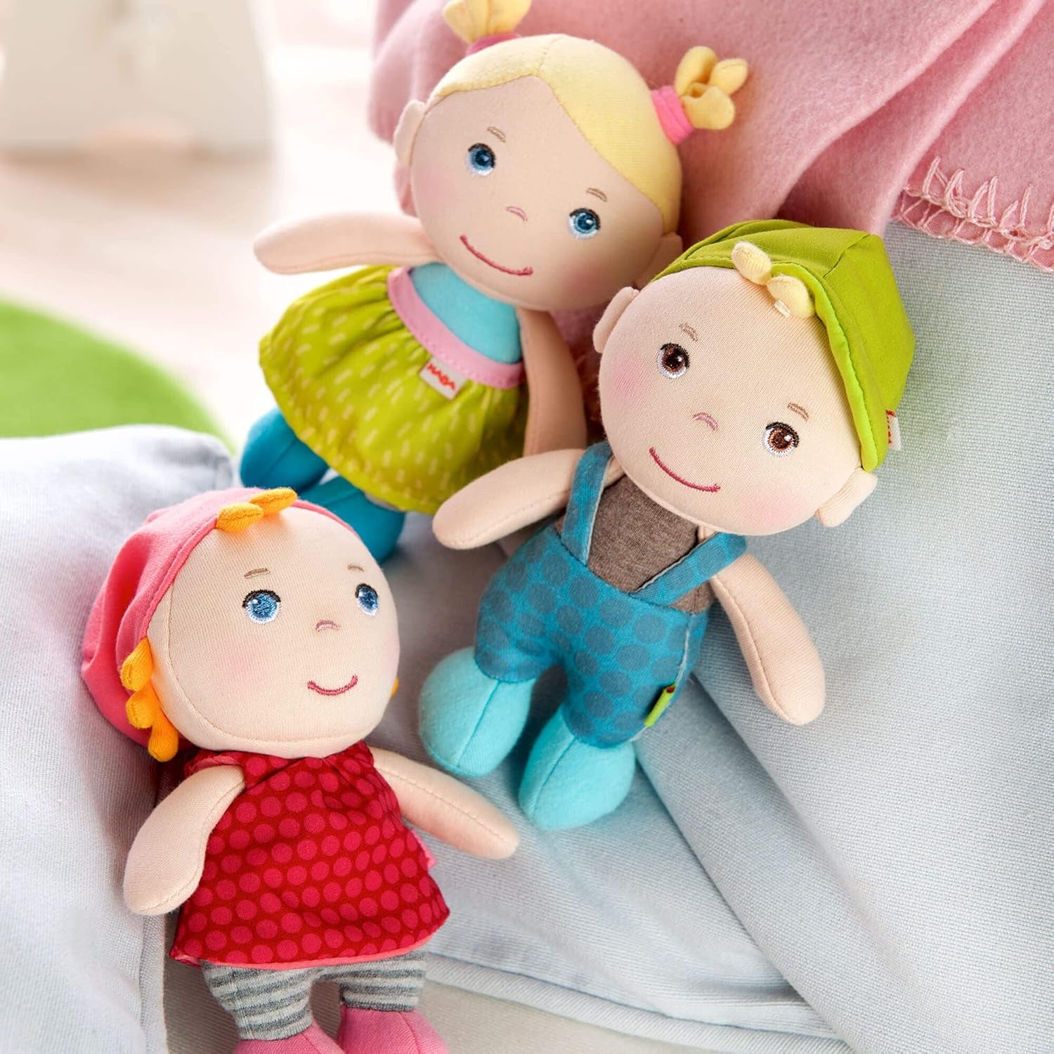 HABA 306238 Păpușa mini Hertha, Păpușă pentru vârste de la 0 la 100 de ani