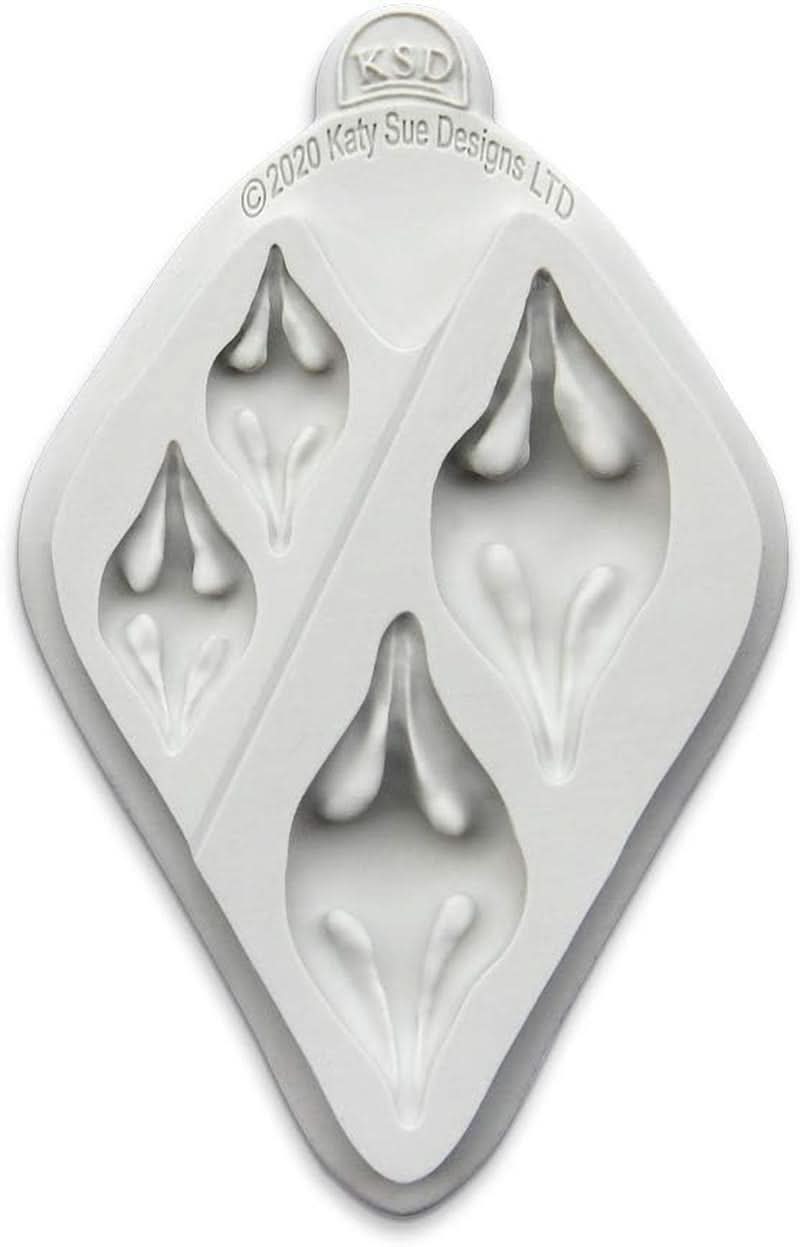 Katy Sue, formstøbt silikonetekstur, puff/skyer-dekor, 2 størrelser køkken Katy Sue