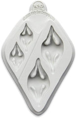 Katy Sue, formstøbt silikonetekstur, puff/skyer-dekor, 2 størrelser køkken Katy Sue