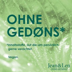 Jean & Len Green Tea & Lime fugtgivende shampoo, til normalt til fedtet hår, 300 ml Brusebad og bad Jean & Len Green Tea & Lime