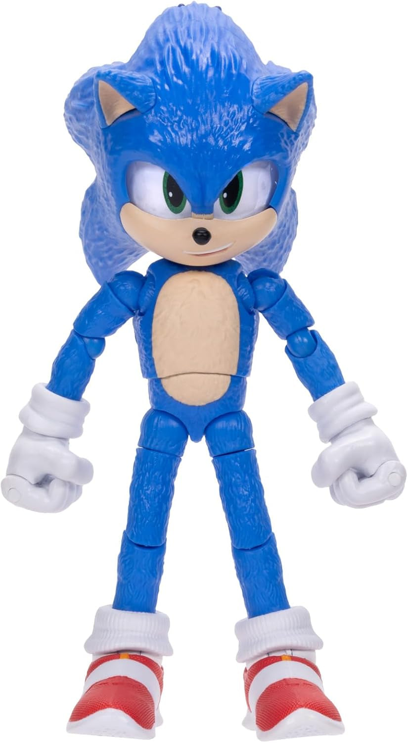 Sonic 3 Movie 12,7 Cm Shadow Actionfigurer Naty Shop Blue