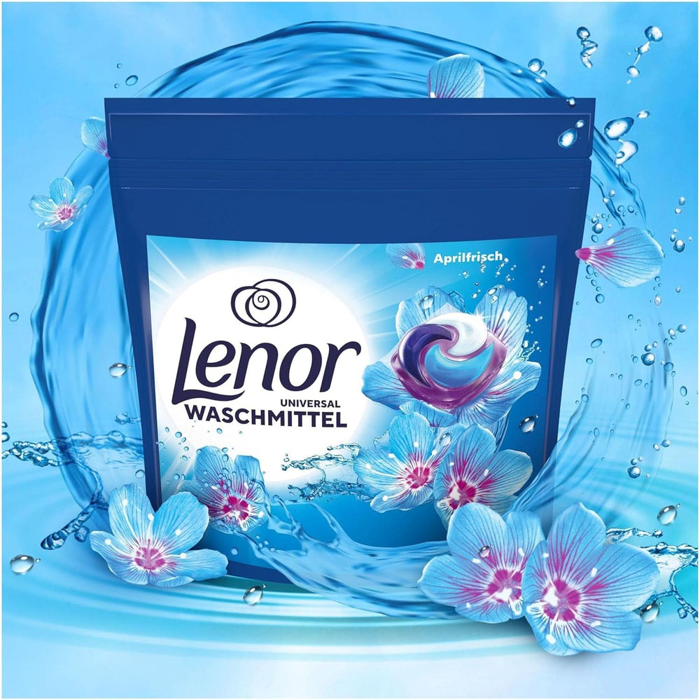 Lenor PODS alt-i-1 vaskemiddel, 104 kapsler, 3x varig friskhed og dyb renlighed selv i Cold Wash Naty Shop