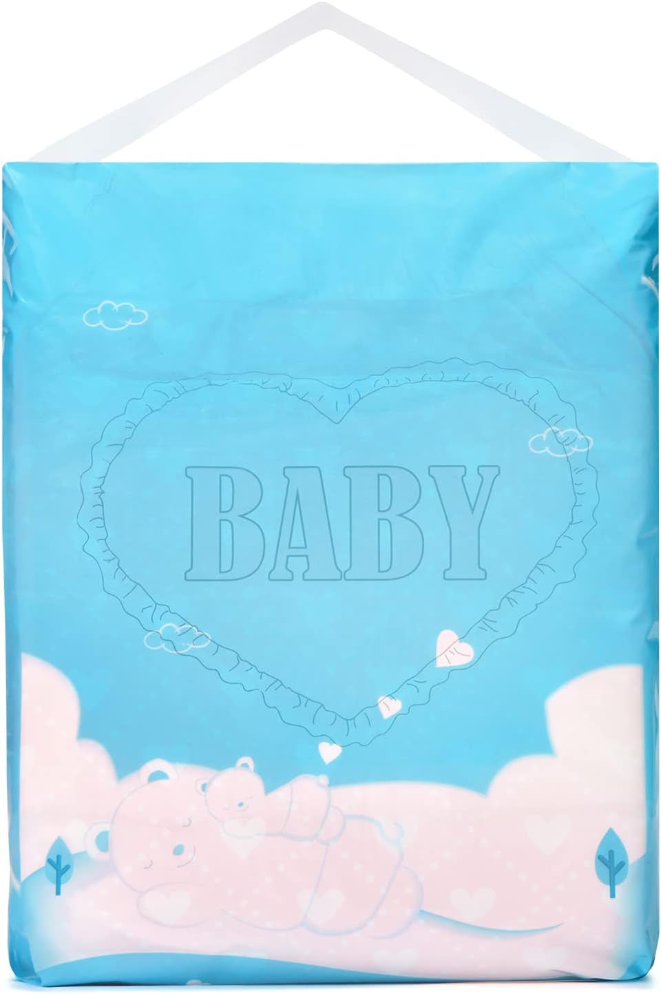 Bleer med tryk til voksne 5500-5800 ml 2-pak - Blushing Baby (M)